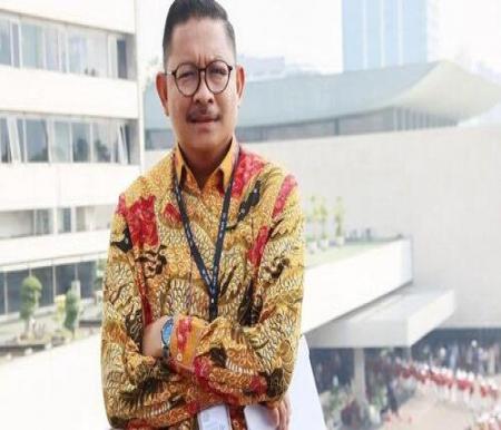 Sekretaris DPD II Golkar Indragiri Hulu (Inhu), Sukirno. (Foto: Tribun Pekanbaru)